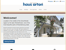 Tablet Screenshot of haus-arton.de